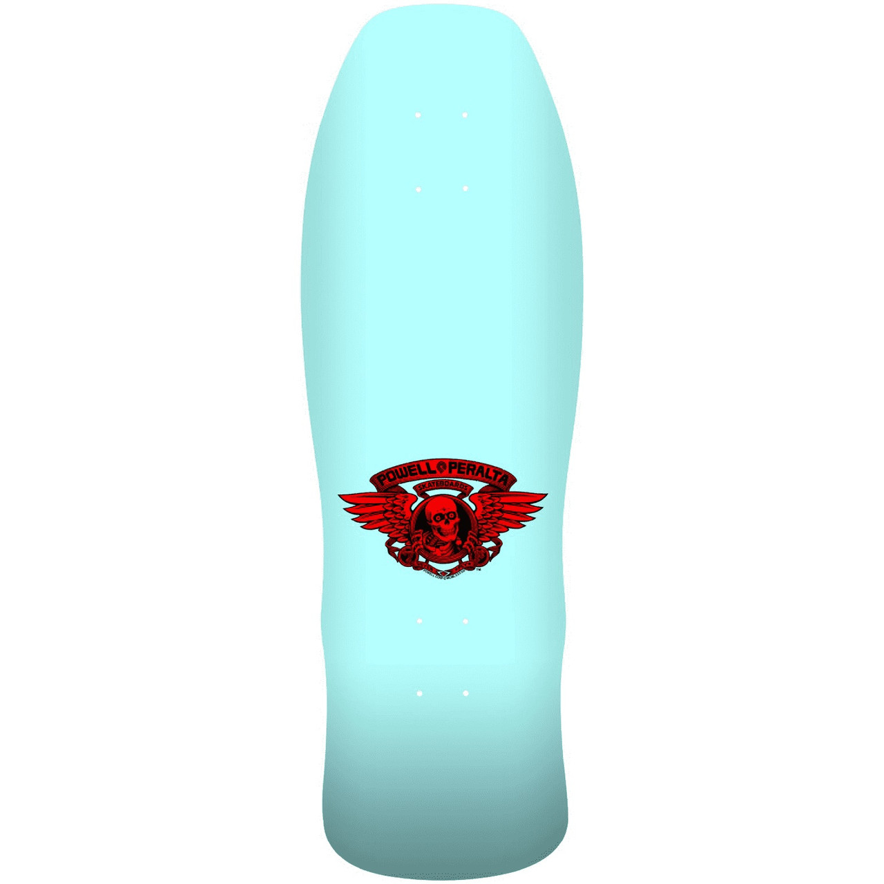 Powell Peralta Welinder Nordic Skull Skate Deck Light Blue 9.7x29.7