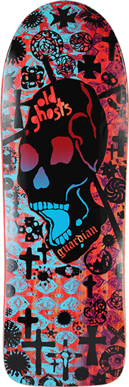 VISION GUARDIAN MODERN SKATEBOARD DECK-8.87x32.2 RED