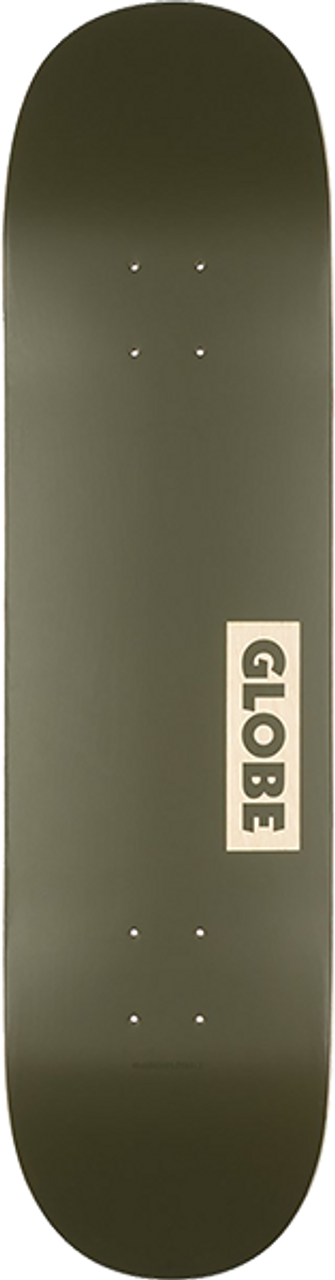 GLOBE GOODSTOCK DECK-8.25 FATIGUE GREEN