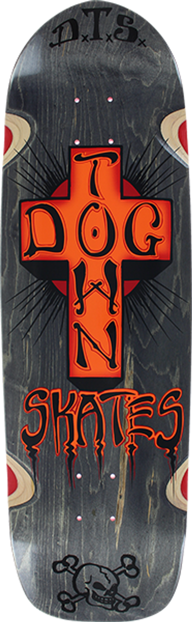 DOGTOWN POOL BIG BOY SKATE DECK-9.37x33 BLK STAIN