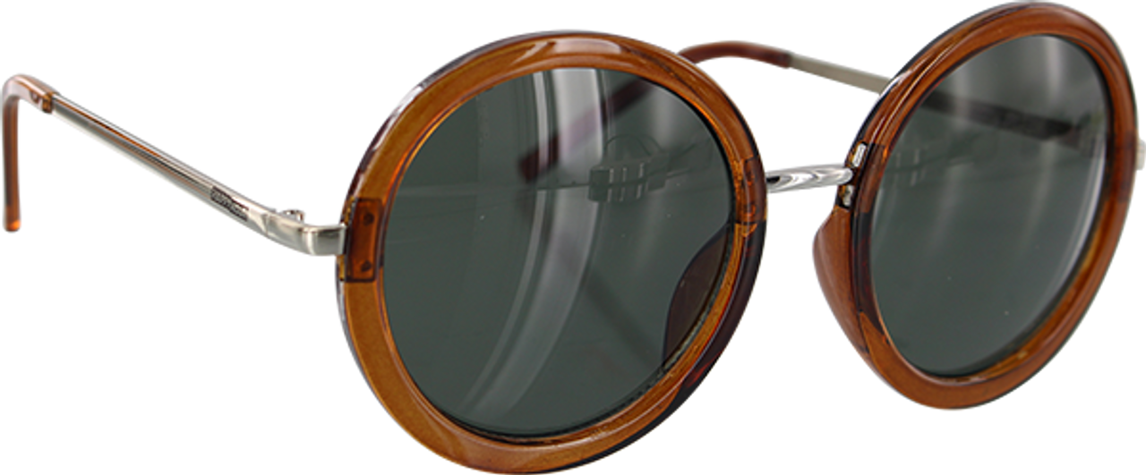 HAPPY HOUR SQUARE SUNGLASSES LEABRES BROWN