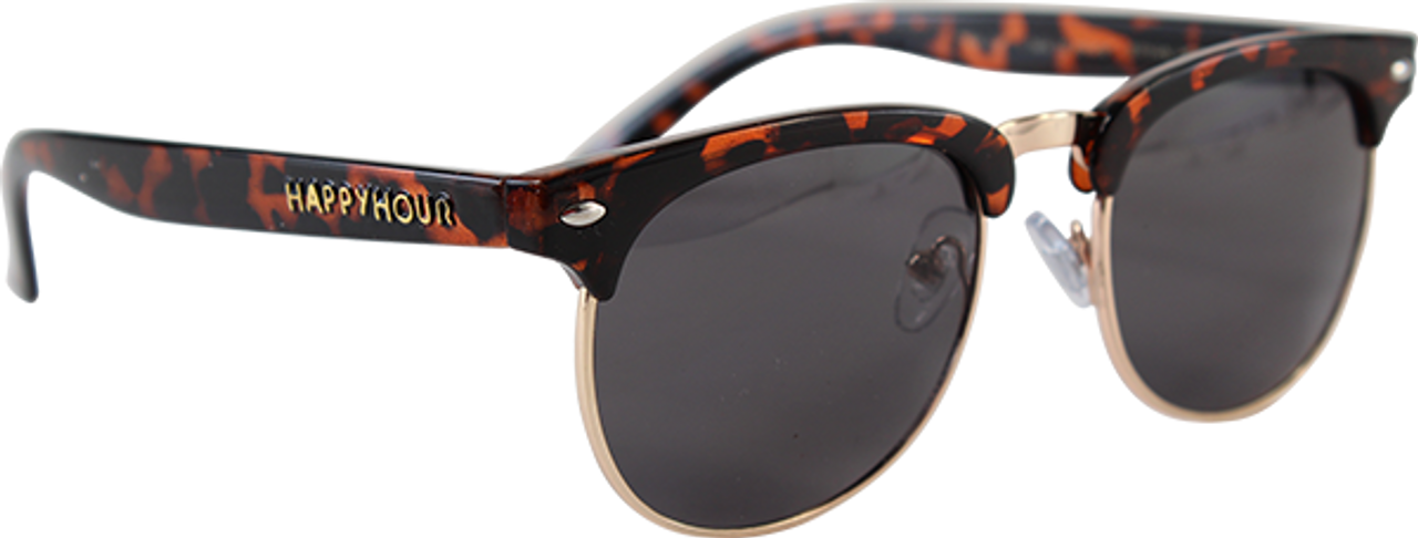 HAPPY HOUR HERMAN G2 CLASSIC GLOSS TORT SUNGLASSES