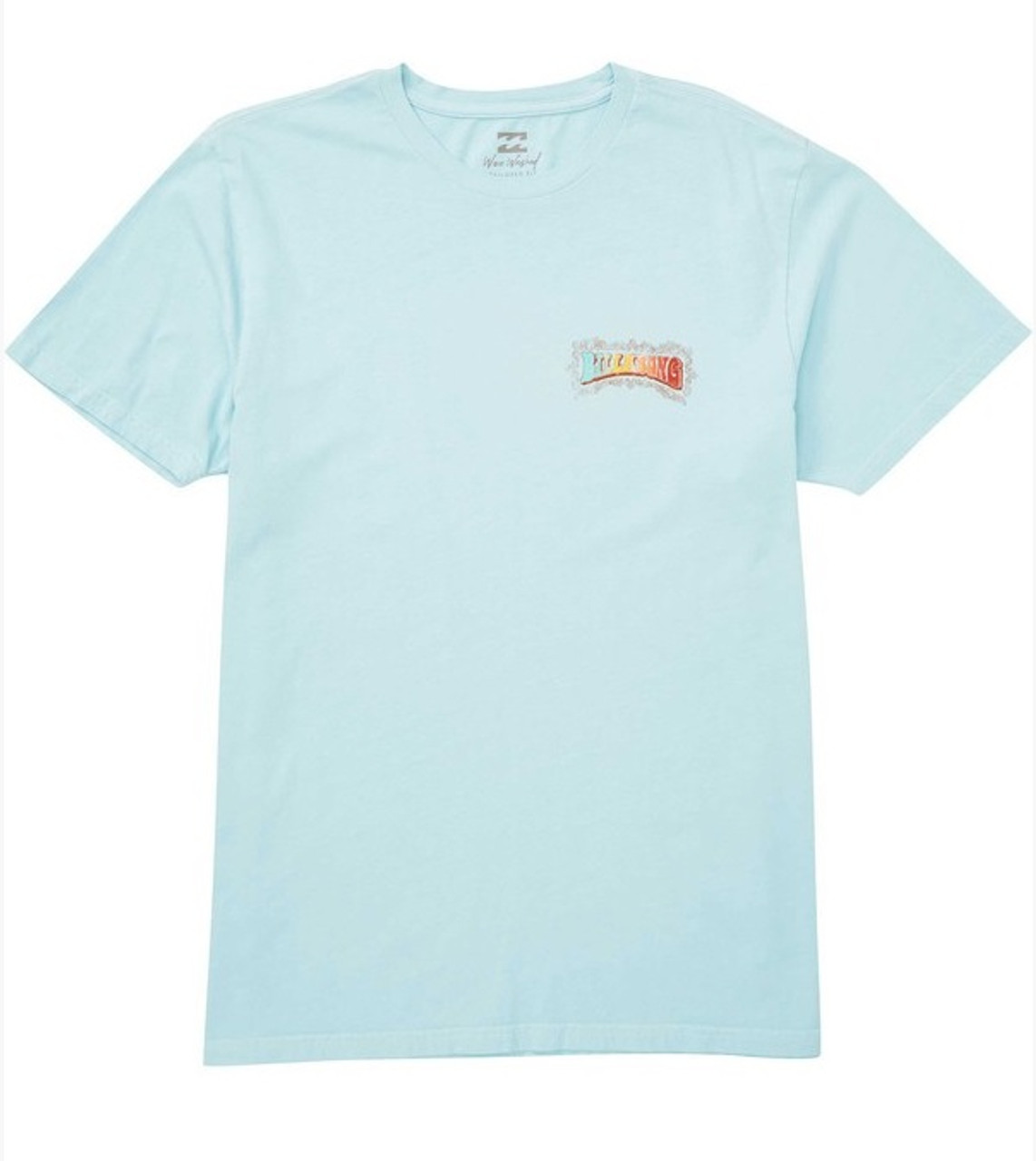 Billabong Parasol Tshirt Mens Coastal Blue