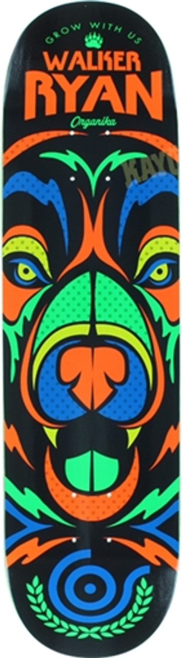 ORGANIKA WALKER ANIMAL INSTINCT SKATEBOARD DECK-8.25