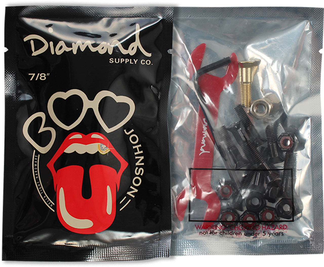 DIAMOND BOO JOHNSON 7/8" ALLEN BLK HARDWARE