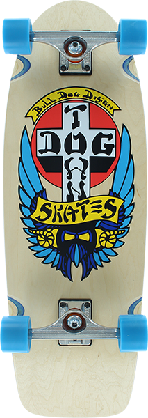 Dogtown Og Bulldog Skateboard Complete-10X30 Natural
