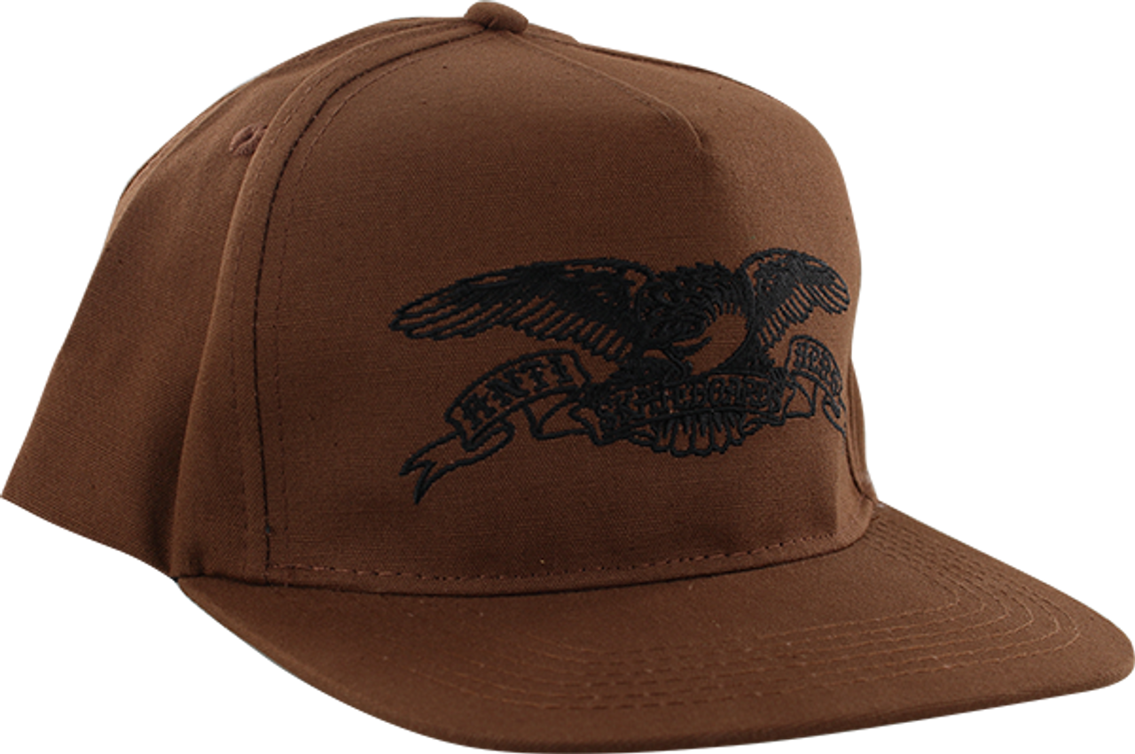 ANTI HERO BASIC EAGLE HAT ADJ-BROWN/BLK