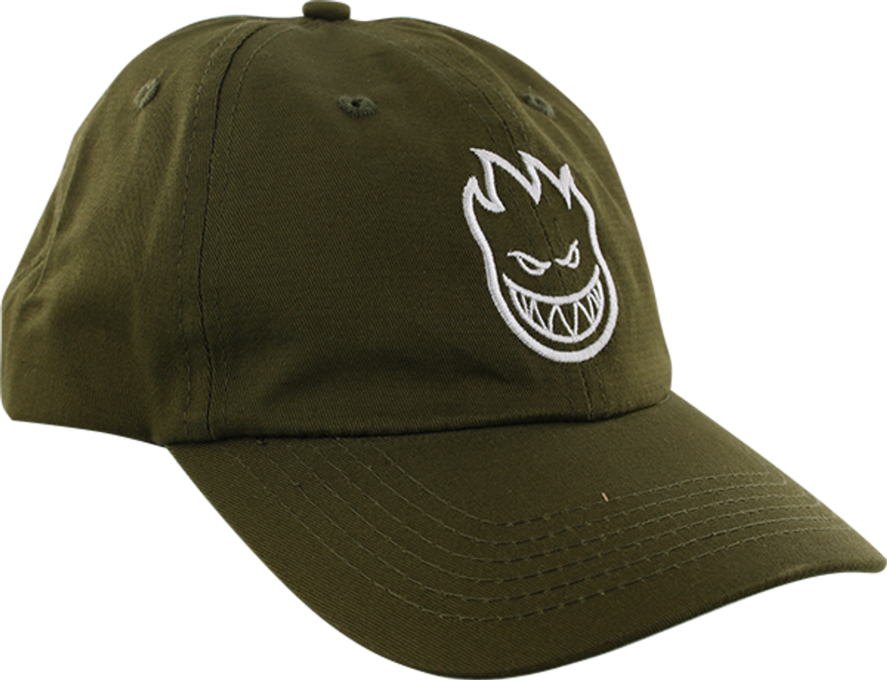 SPITFIRE BIGHEAD STRAPBACK  HAT ADJ-OLIVE/WHT