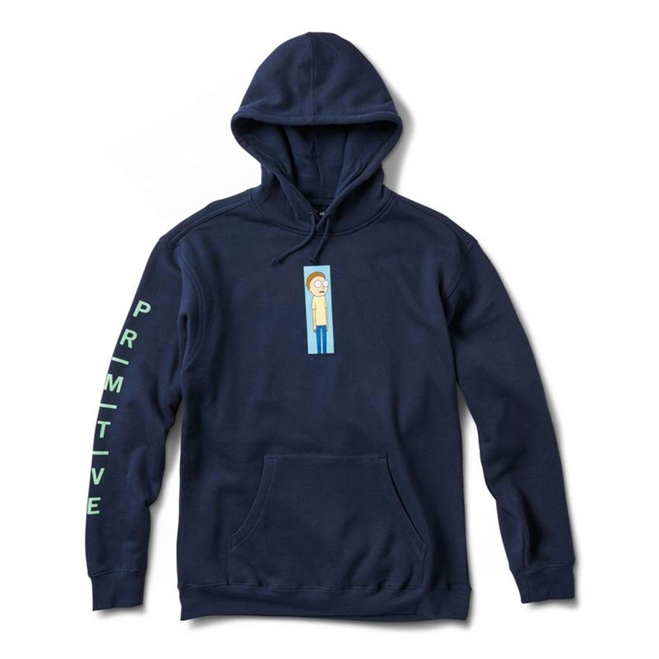 Primitive Rick & Morty Morty Vortex Hoodie Navy