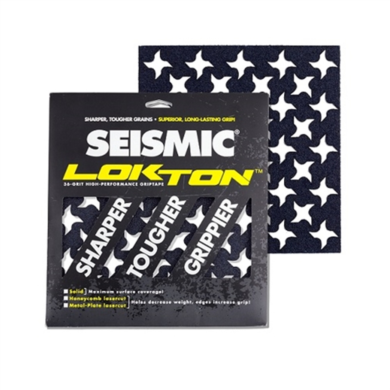 Seismic Lokton Grip Squares Ninja Blue 3 pack