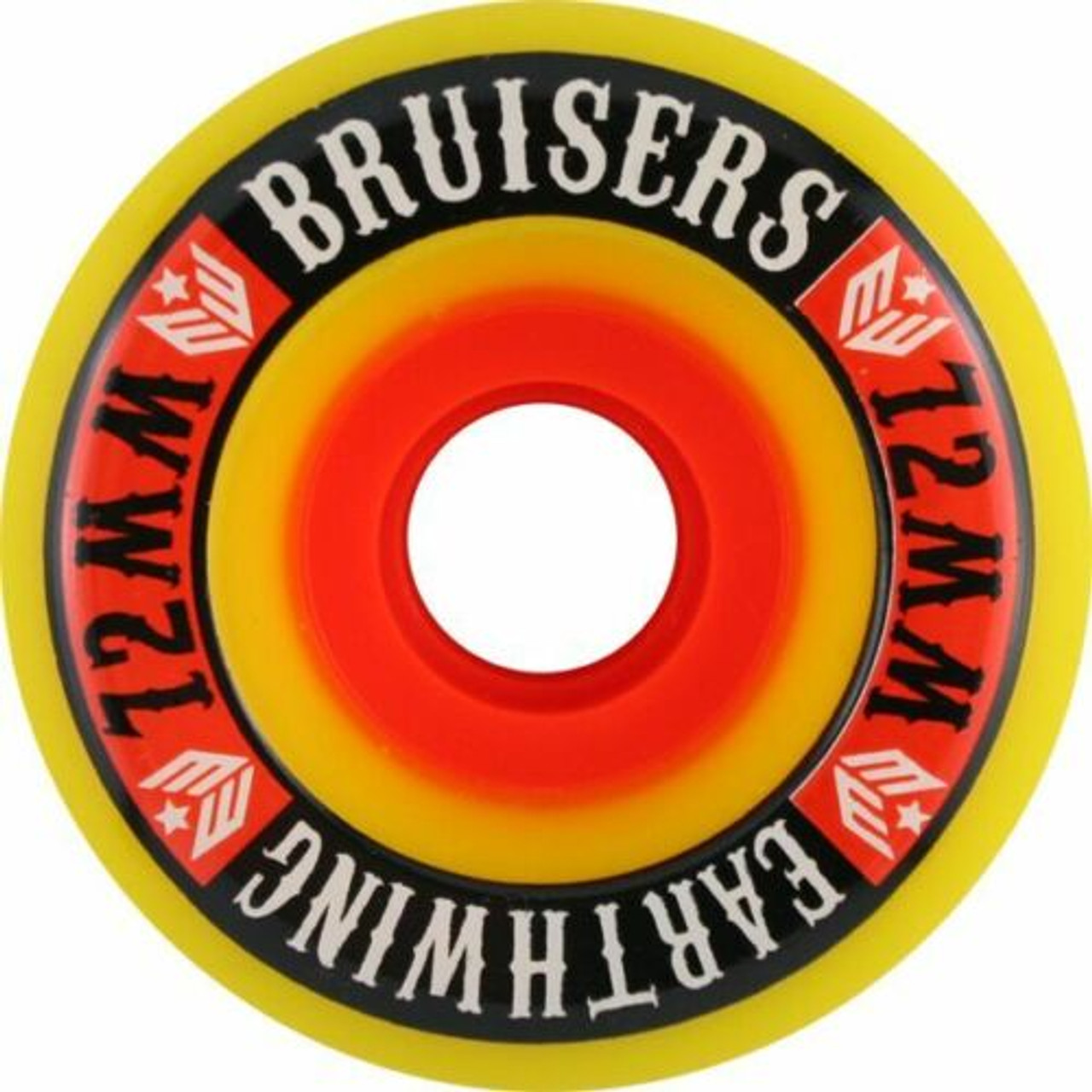 Earthwing Superball Bruisers Wheels Set Yellow 72mm/87a
