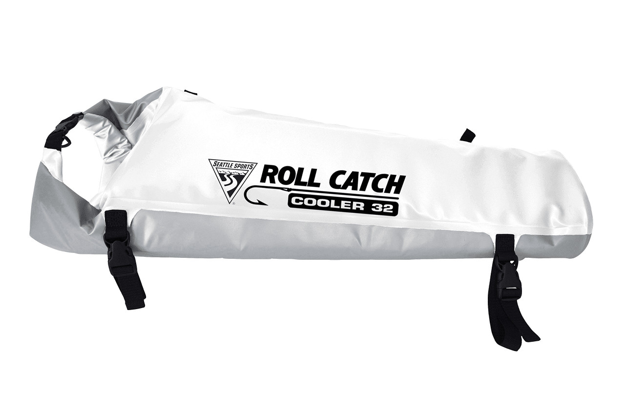 Seattle Sports Roll Catch Cooler Grey White 32"