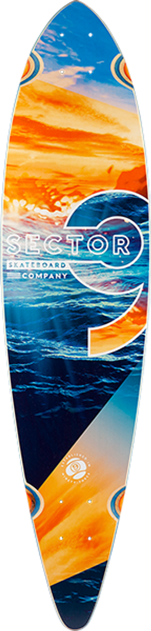 SECTOR 9 REFLECTION RIPPLE DECK-8.62x36