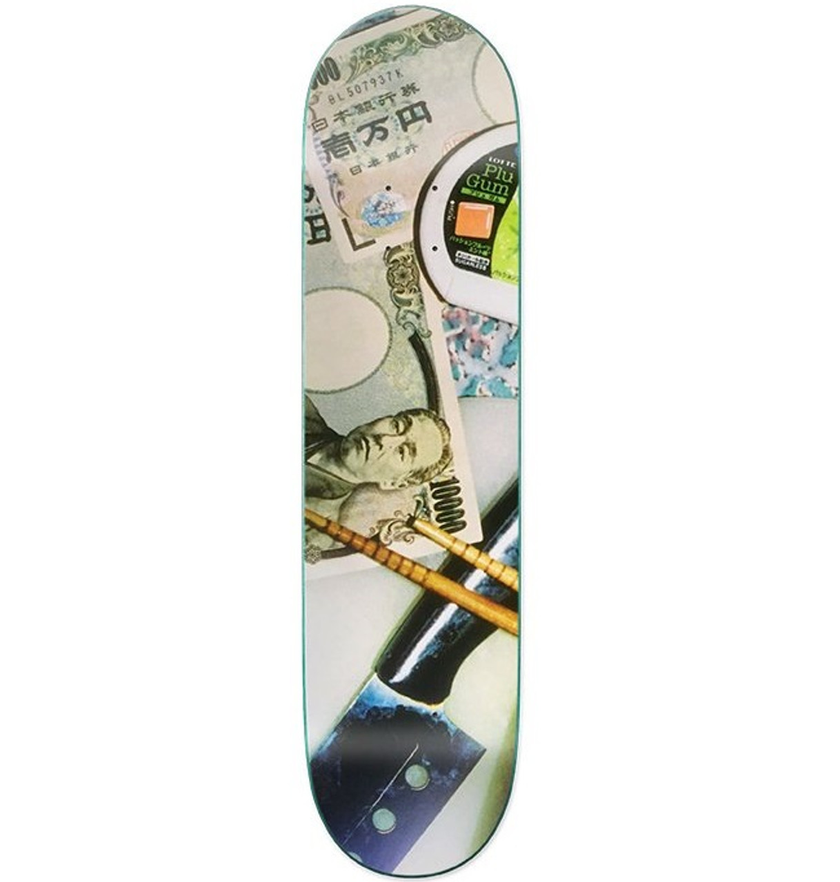 Numbers Silvas Skate Deck Edition 6 Series 2 White 8.3