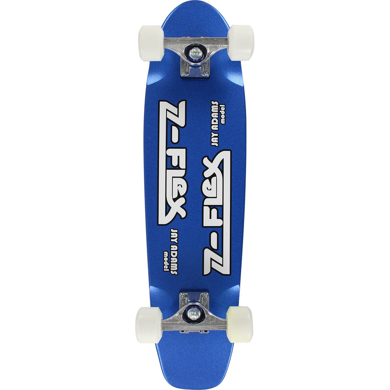 ZFLEX Jay Adams Cruiser Skateboard Complete Blue Flake