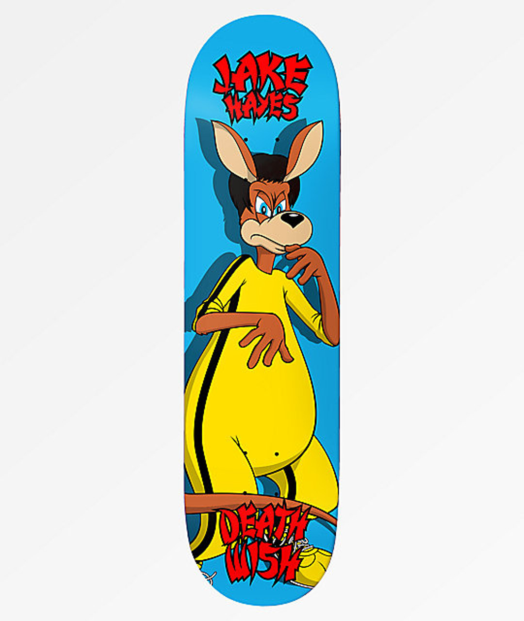 Deathwish Hayes Kanga Woo Skate Deck Blue 8.0