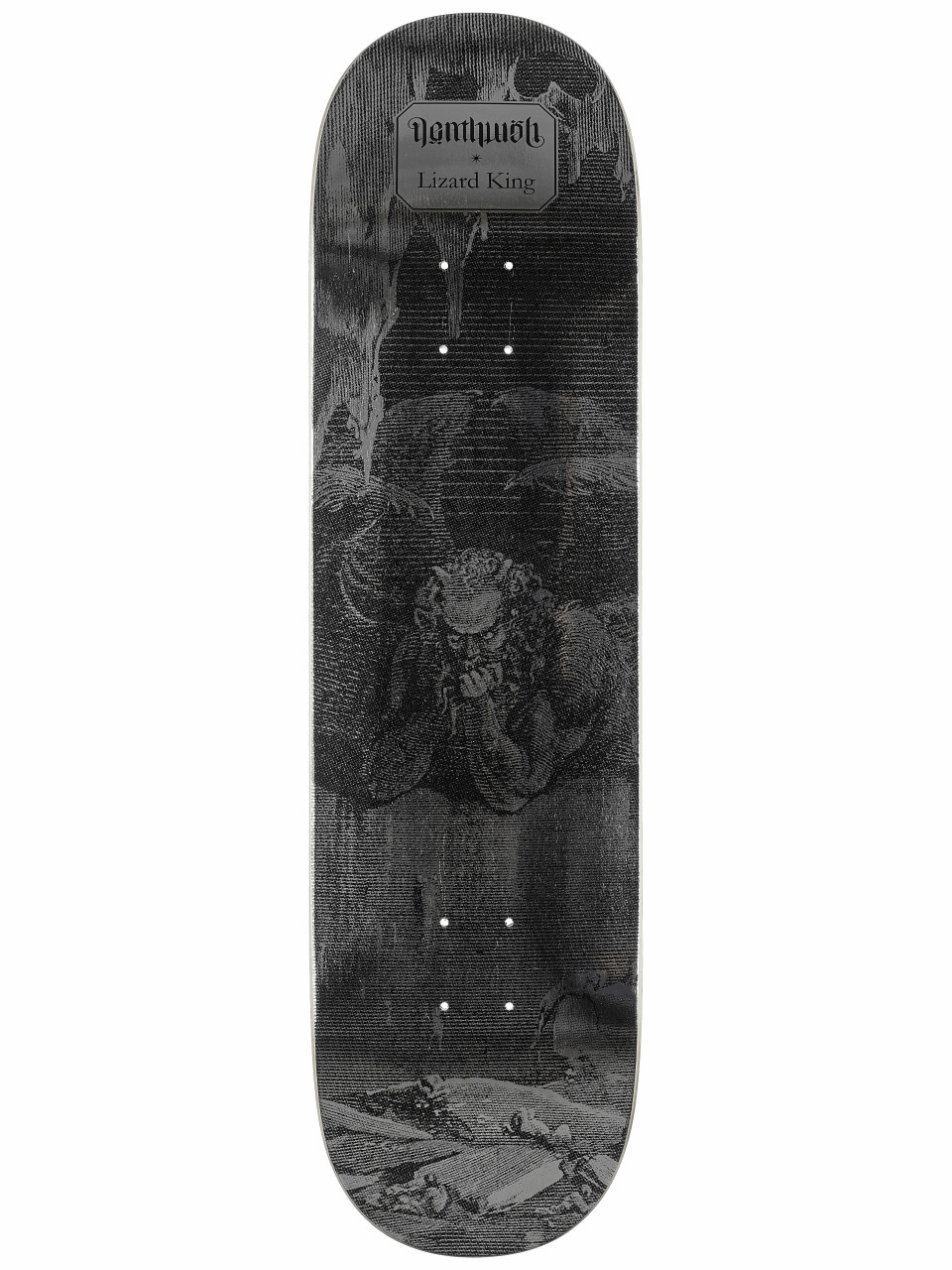 Deathwish Lizard King Inferno Skate Deck Black 8.38