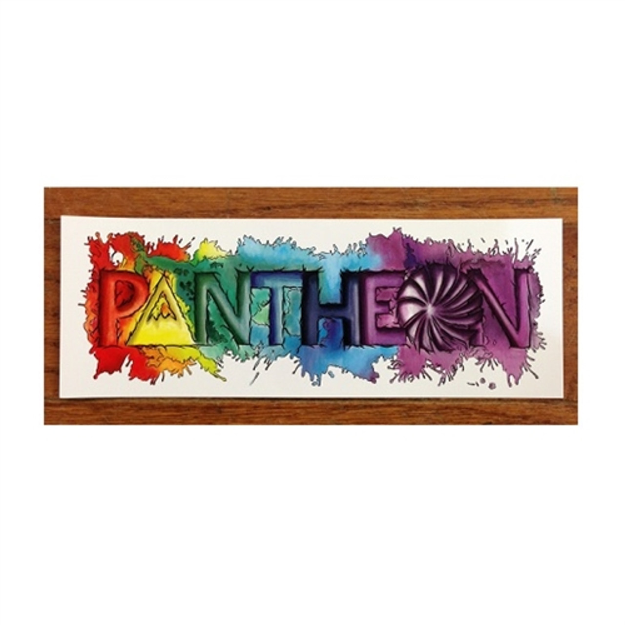 Pantheon Hippy TieDye Sticker Splatter 6inch