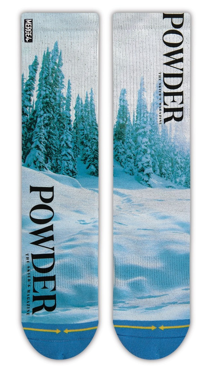 Merge4 Powder Mag Socks Blue White