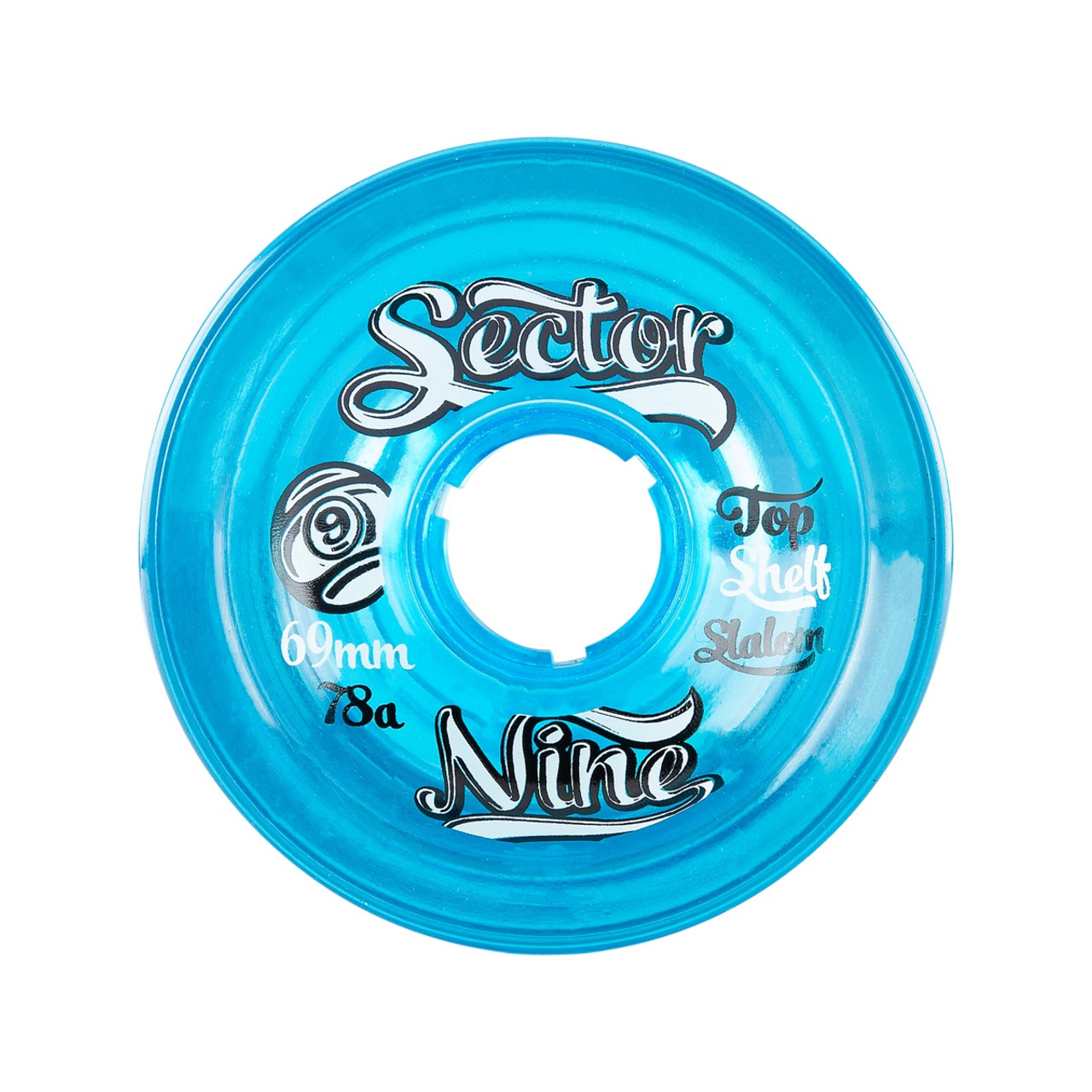 Sector 9 Top Shelf Wheels Set Blue 69mm 78a