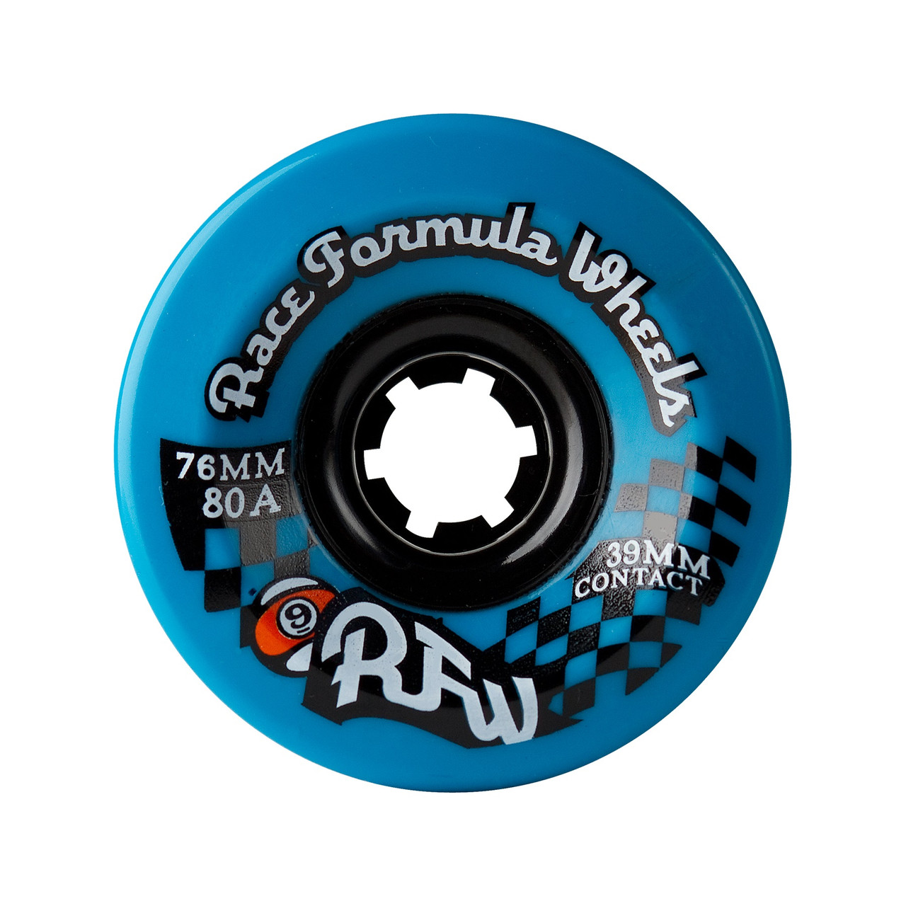 Sector 9 Race Formula Centerset Wheels Set Blue 76mm/80a
