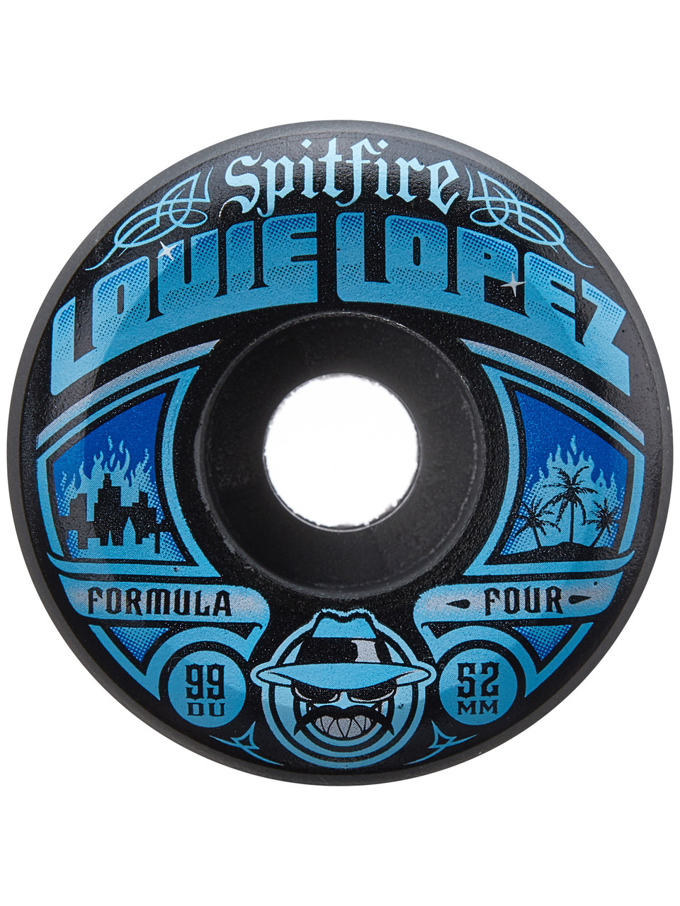 Spitfire F4 Lopez Especials Wheels Blue Grey 52mm/99d