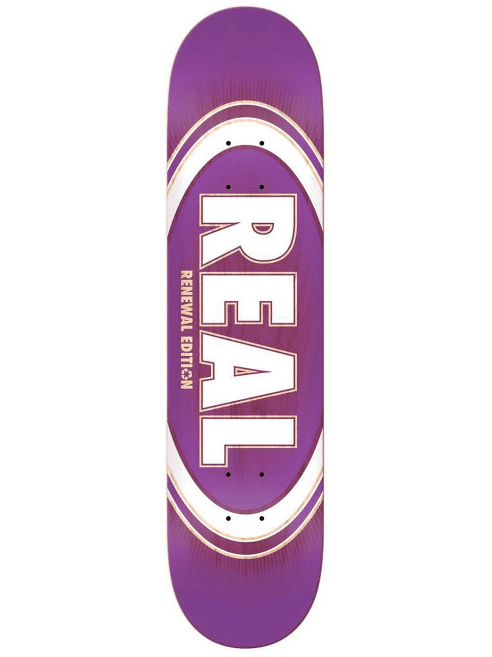 Real Oval Burst Fade Skate Deck Pink 8.25