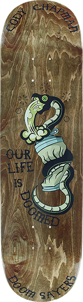 Doom Sayers Chapman Beer Can Skate Deck-8.08 Assorted  