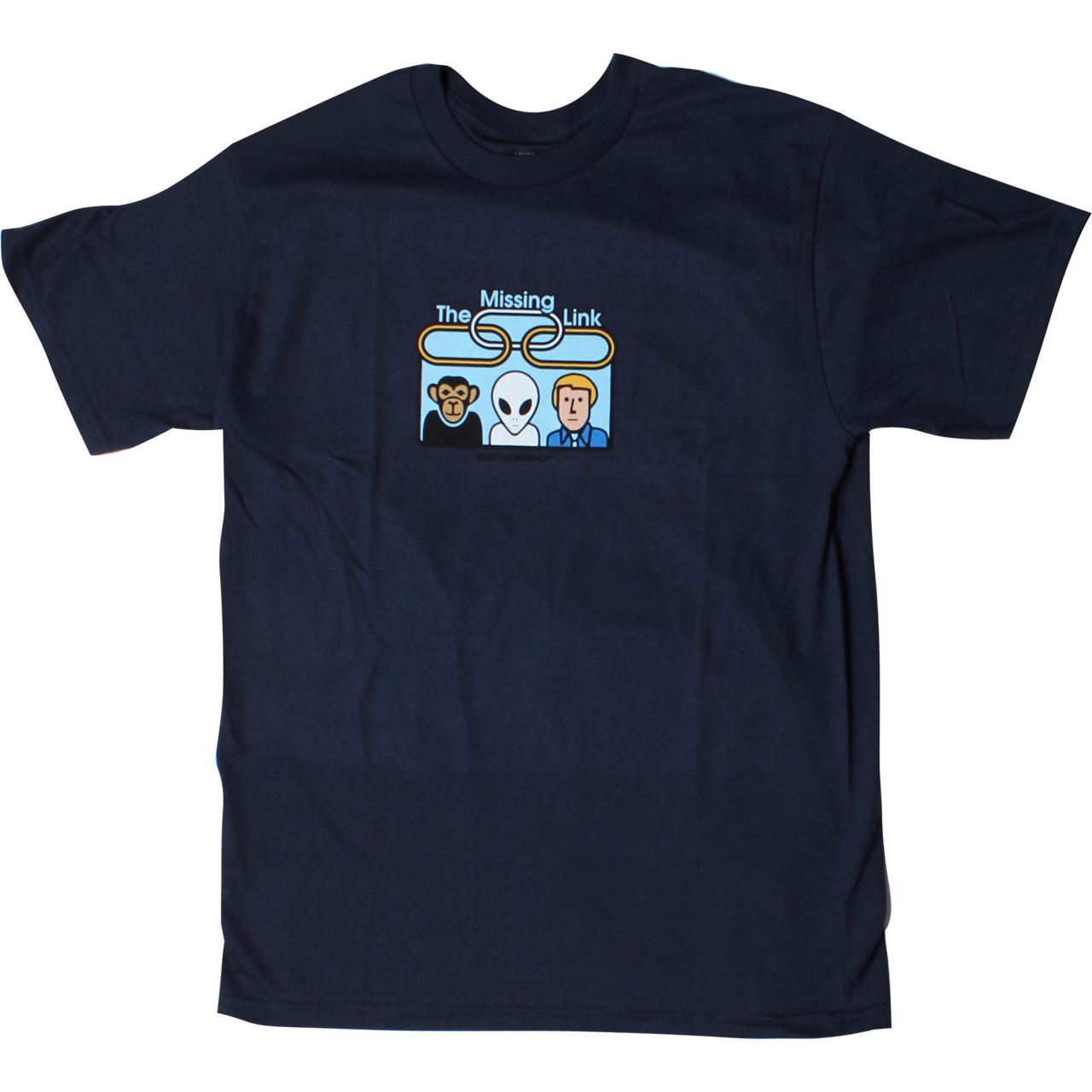 ALIEN WORKSHOP MISS TSHIRTING LINK BORDERED XLARGE NAVY