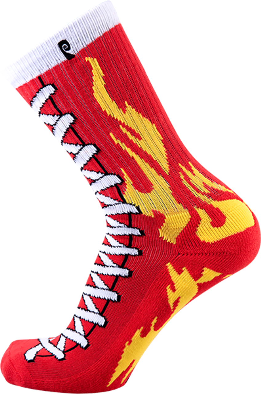 PSOCKADELIC WRESTLING BOOT CREW SOCKS