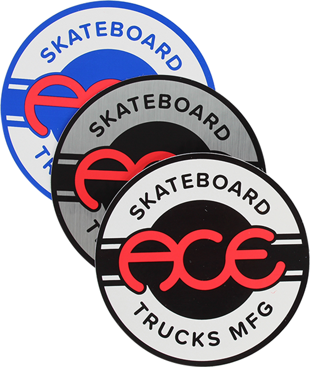 ACE SEAL 4" STICKER ASSORTED STICKER (2 pack)