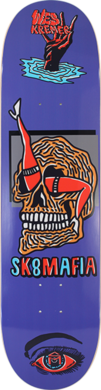 SK8MAFIA KREMER WARD SKATE DECK-8.0