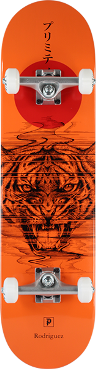 Rodriguez スケートボード セット Primitive Rodriguez Spirit Tiger Skateboard Complete-8.0