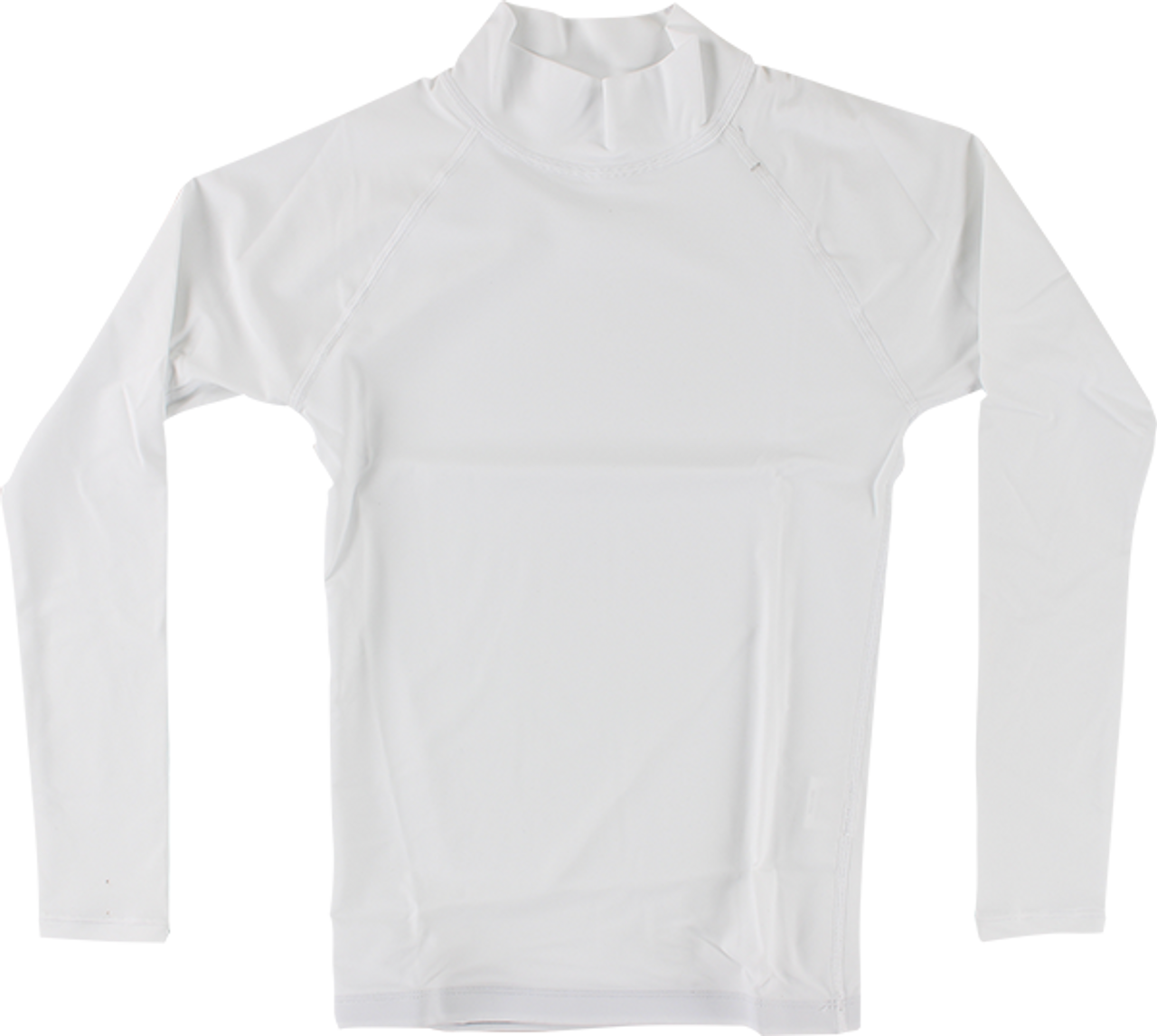 BLOCK SURF RASH GUARD / LONG SLEEVE XS-WHITE