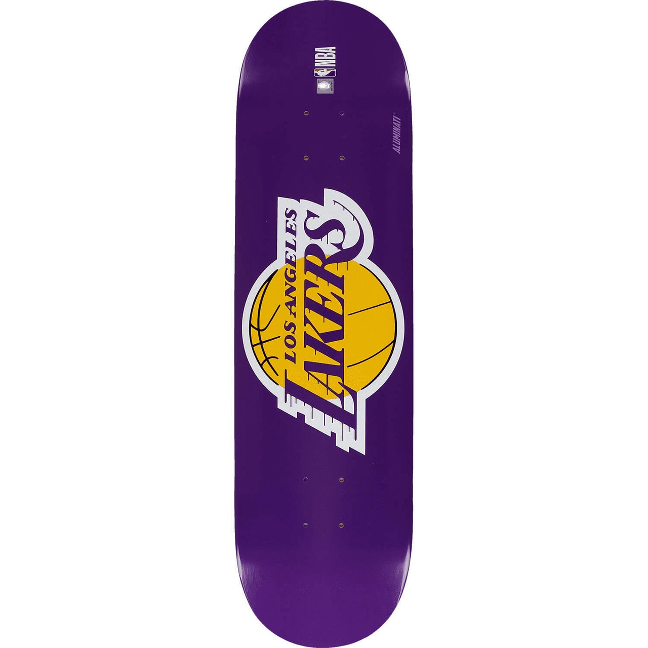 Aluminati Woody Skateboard Deck La Lakers 8X32 | Boardparadise.com