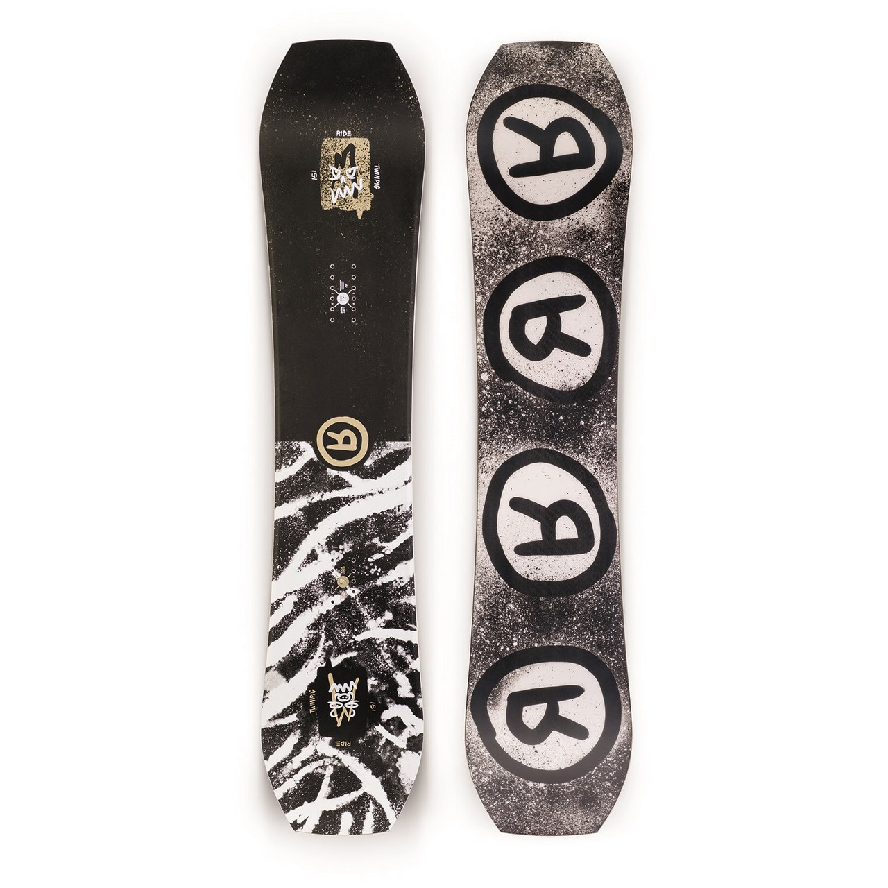 Ride Twinpig Snowboard 2020 Black 157 | Boardparadise.com