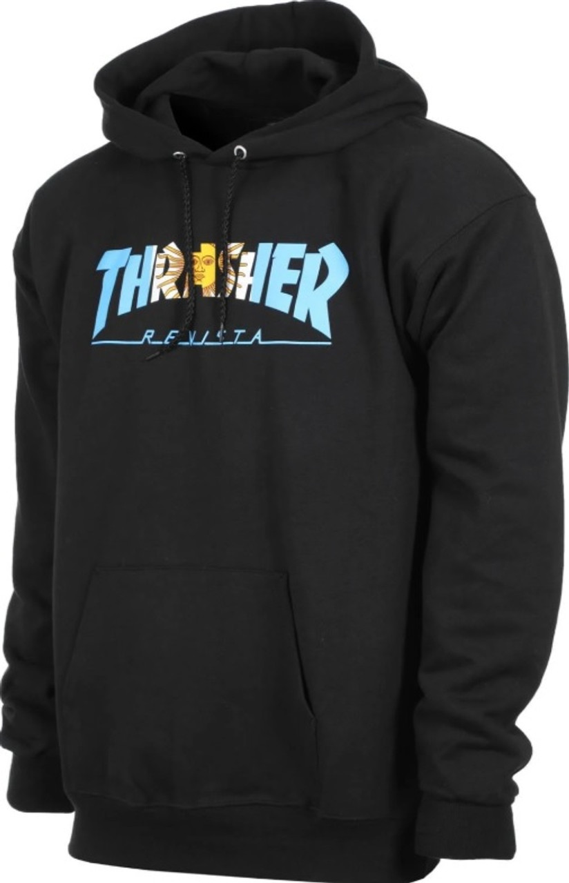 Thrasher Argentina Hoodie Black