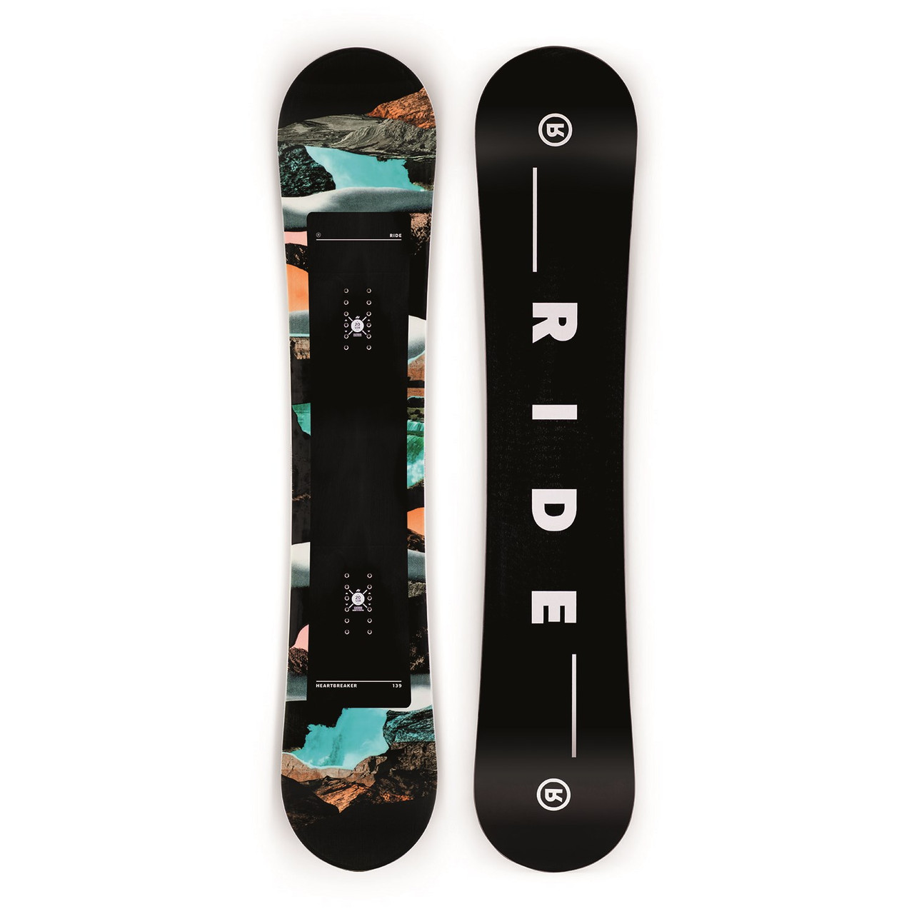 Ride Heartbreaker Snowboard Womens 2020 Black 143