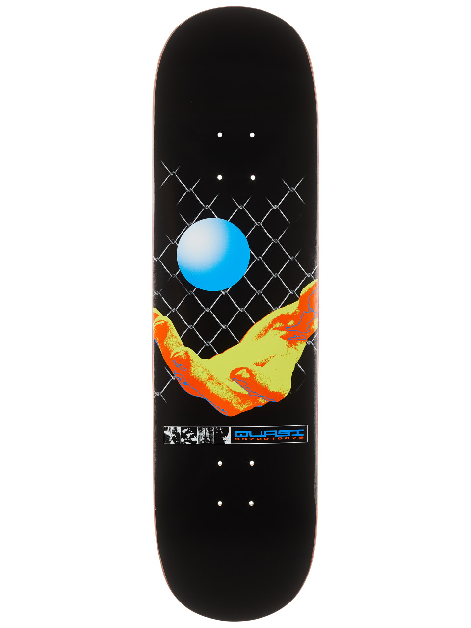 Quasi Dream Skate Deck Black 8.75