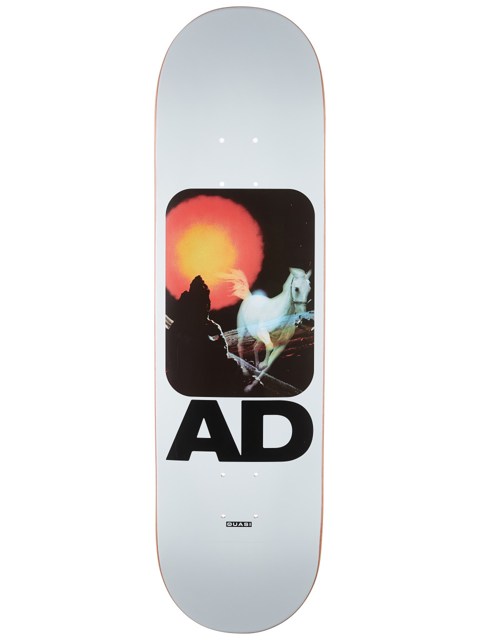 Quasi Davis After Death Skate Deck Blue 8.375