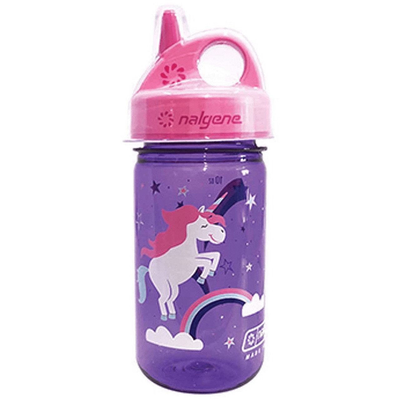 Nalgene Grip-N-Gulp Bottle Unicorn 12oz