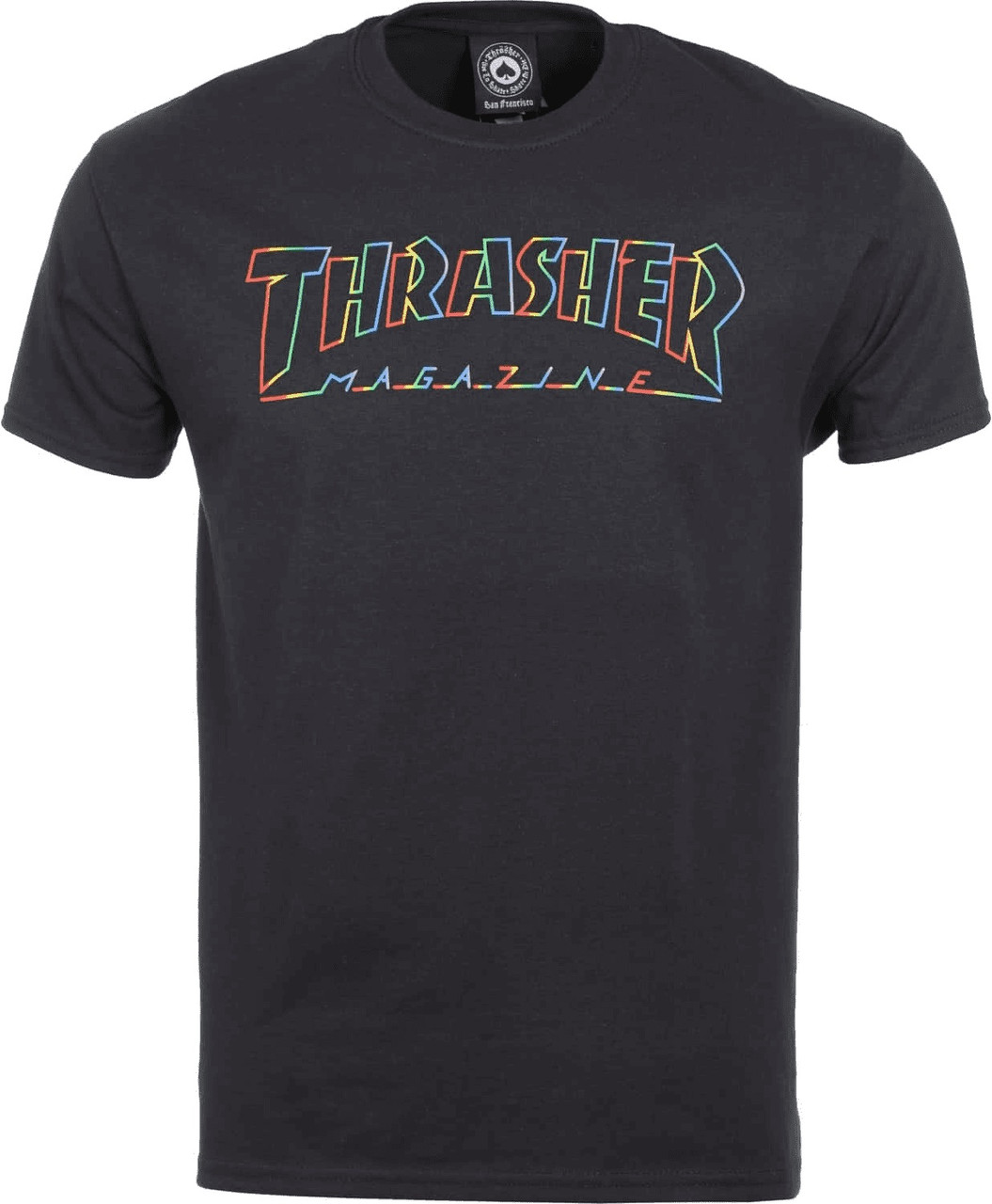 Thrasher Spectrum SS TShirt Black