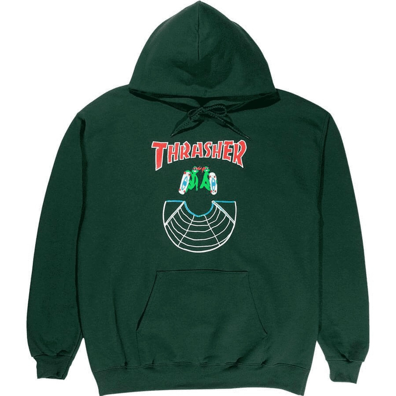 Hoodie sales thrasher green