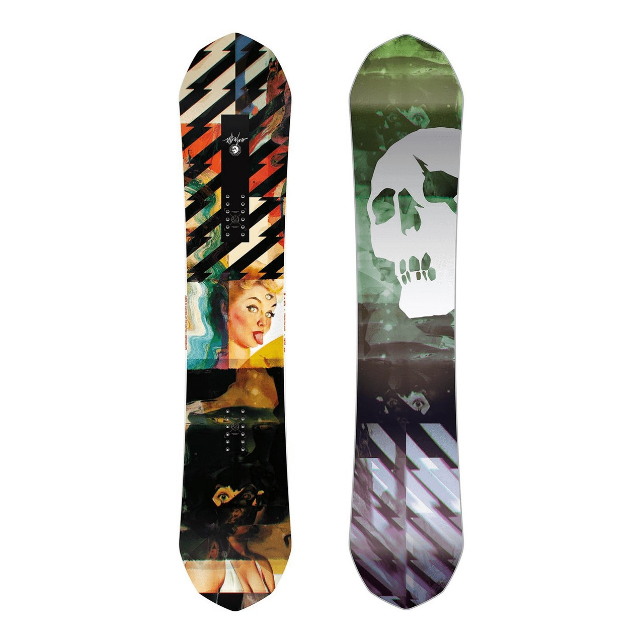Capita Ultrafear Snowboard 2020 Tan Black 155W | Boardparadise.com