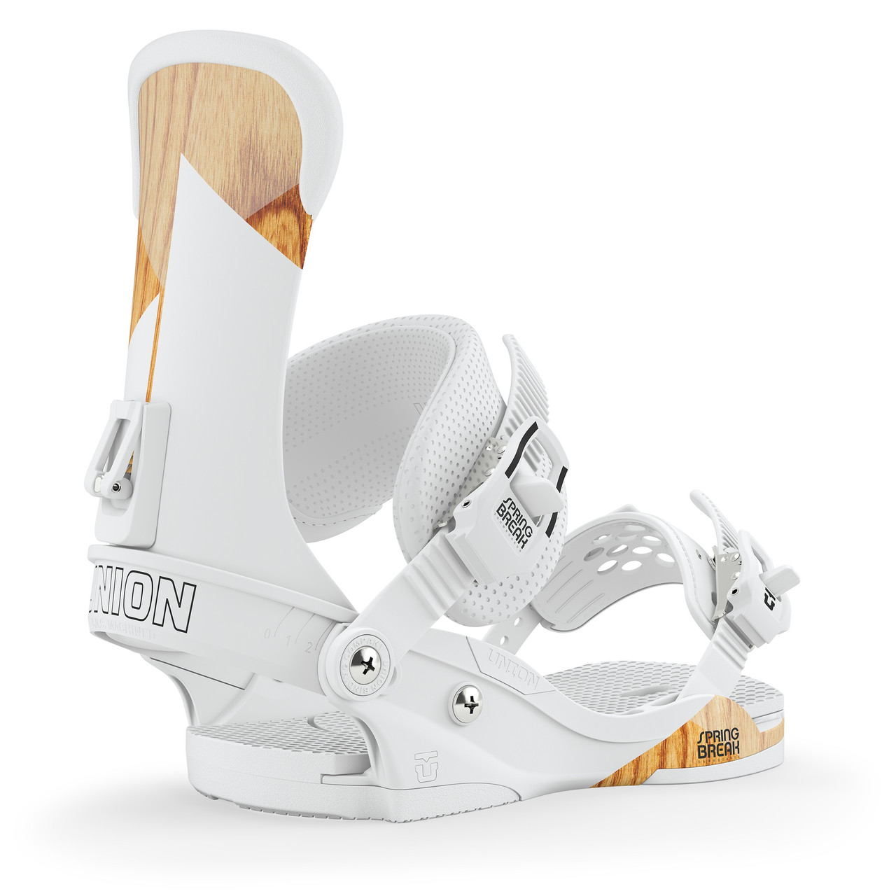 Union Force Bindings Spring Break White