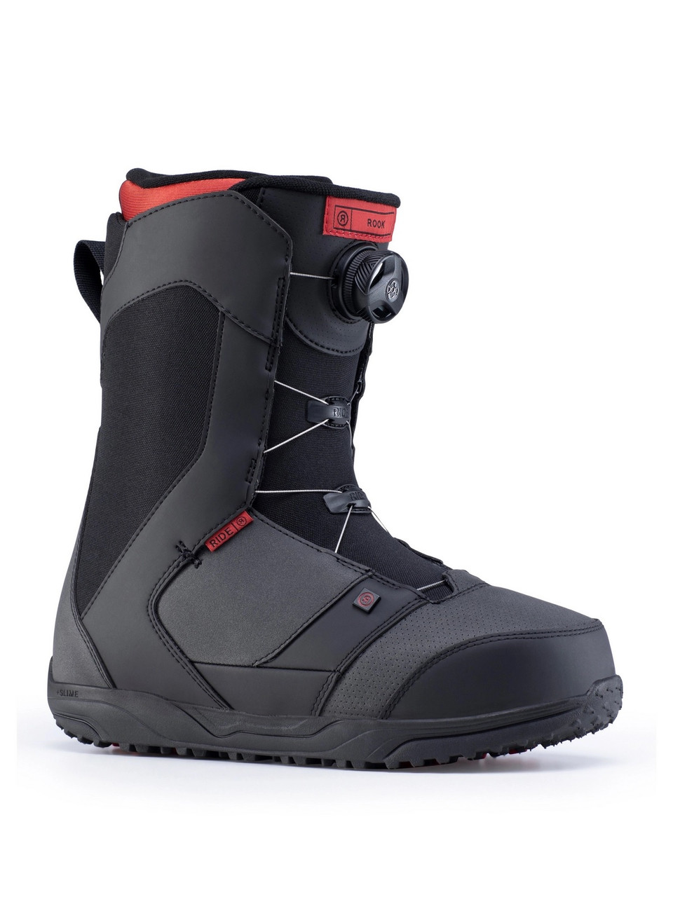 Ride Rook Snowboard Boot 2020 Black Red