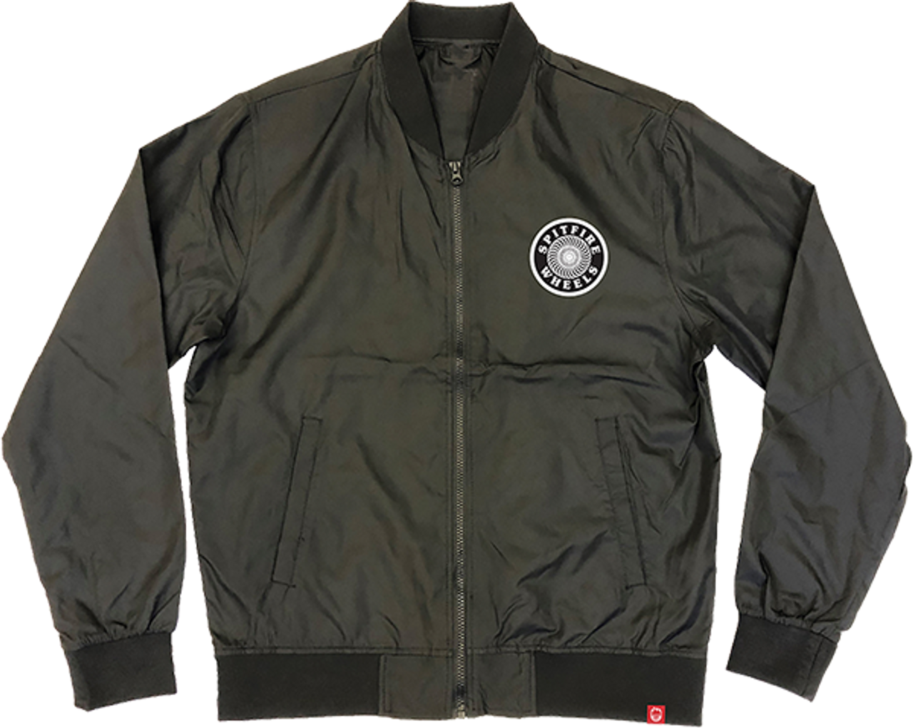 SPITFIRE OG CIRCLE PATCH BOMBER JACKET MEDIUM BLACK