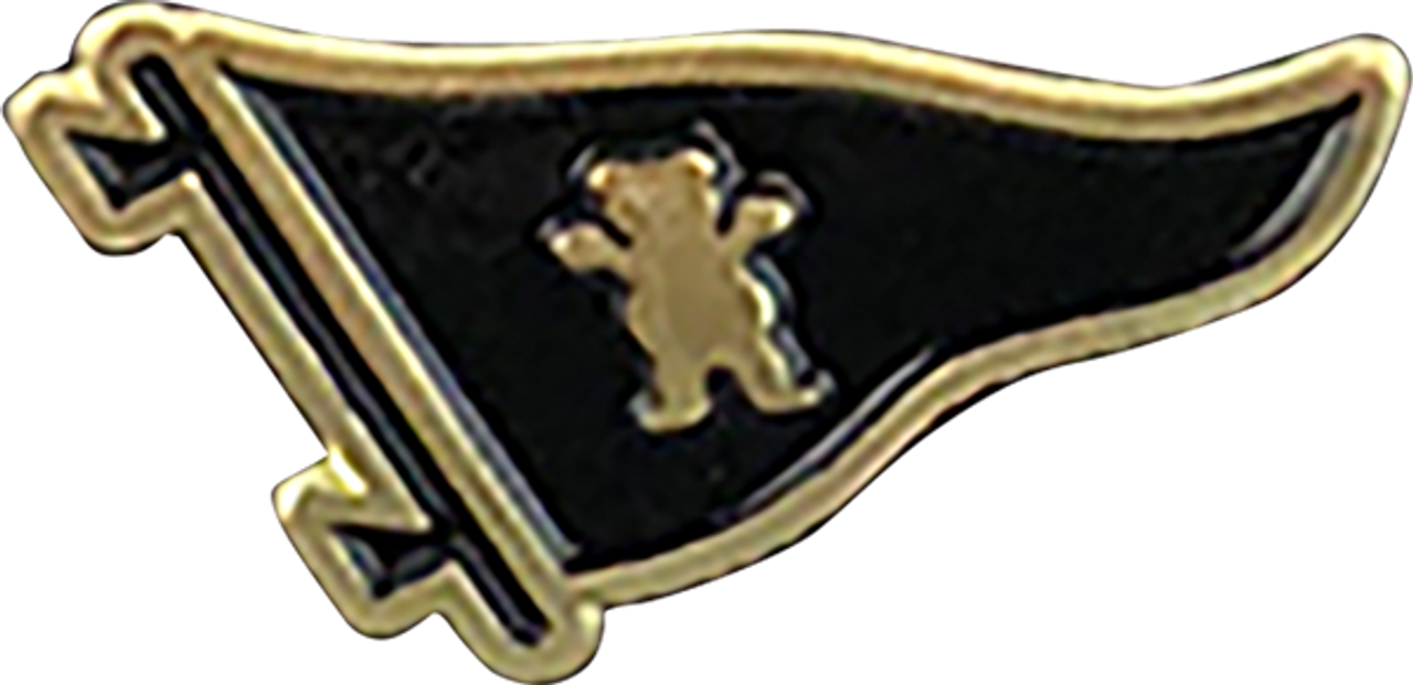 PRIMITIVE PENNANT BEAR LAPEL PIN