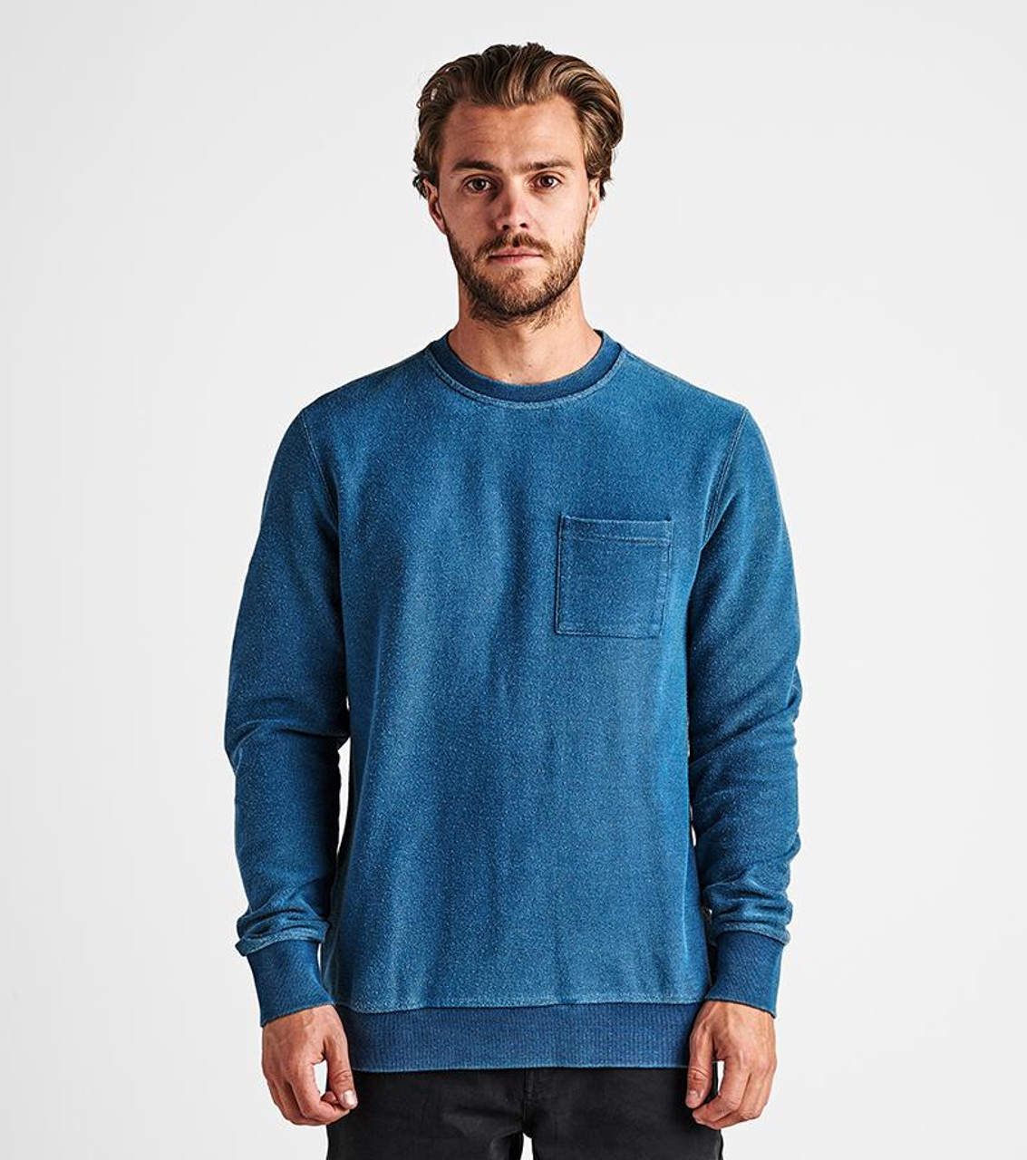 Roark Throttler Crewneck Indigo