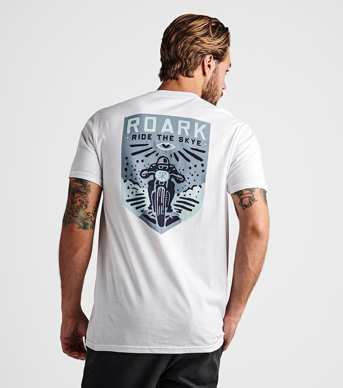 Roark Ride the Skye Tshirt White